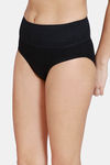Zivame Anti-Microbial High Rise Full Coverage Tummy Tucker Hipster Panty (Pack of 2) - Multicolor — thumbnail 8